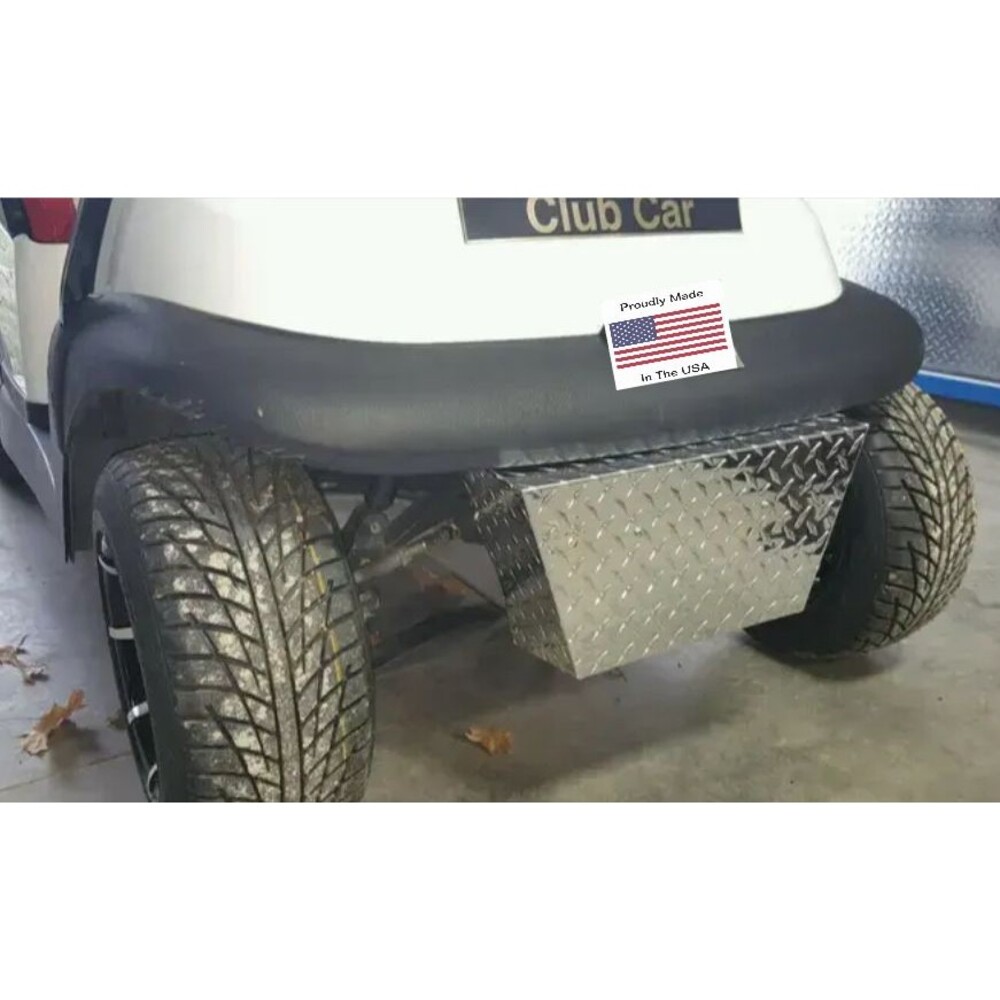 Club Car Precedent Golf Cart Diamond plated  Alum Front Bumper Cover Made in USA